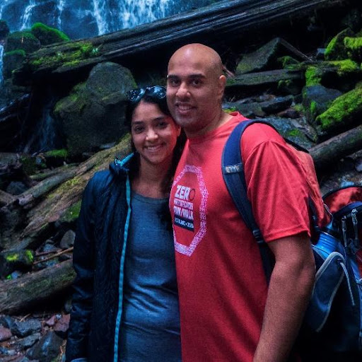 Dr. Sundaram with his wife